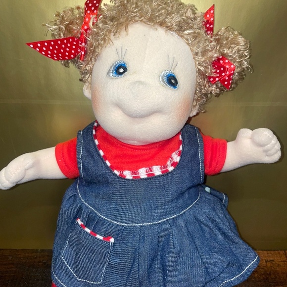 Rubens Barn Handmade Soft Sculptured Doll Olivia Plush Toy 14" - Picture 5 of 5